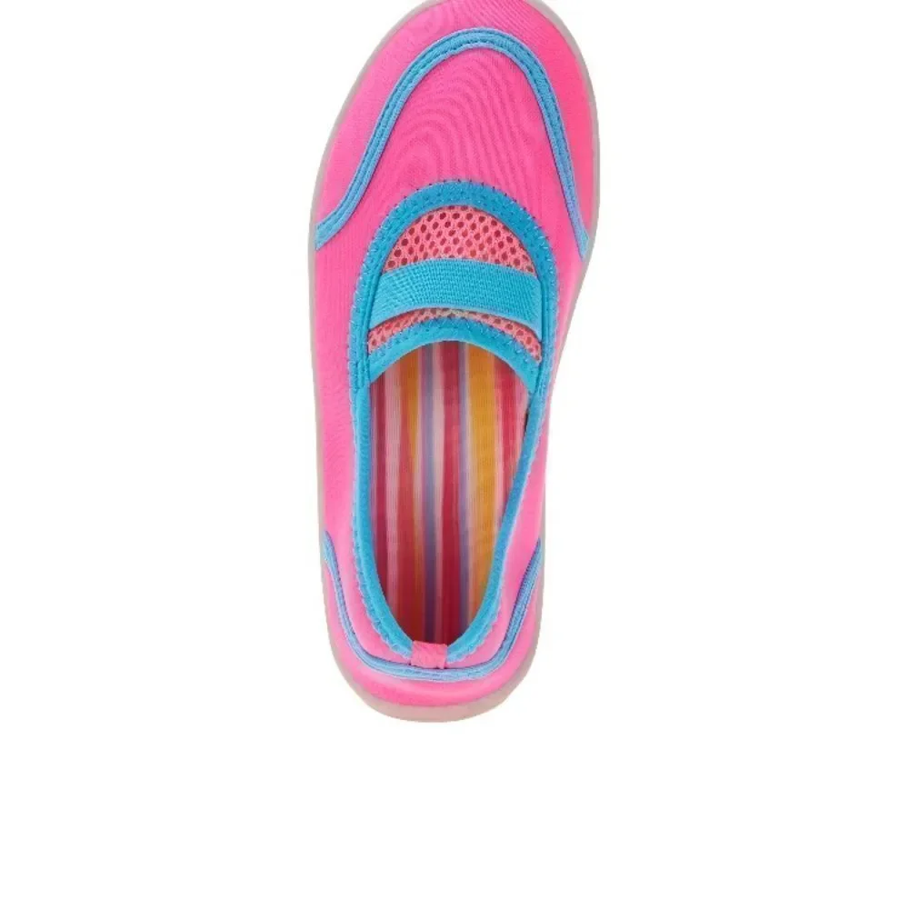 Athletic Works Girls' Pink/Blue Water Shoes